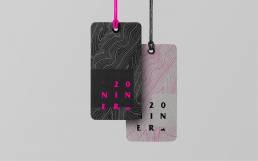 Fashion clothing tag design